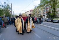 (Foto) Hramul Botoșaniului: procesiune cu moaștele Sfântului Cuvios Cleopa