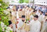 Înaltpreasfințitul Părinte Teofan a slujit la hramul Mănăstirii Ostrog din Muntenegru
