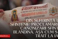 (Video) Din suferință la sfințenie: proclamarea canonizării Sfintei Blandina, așa cum s-a trăit la Iași
