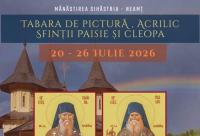 Două tabere de pictură religioasă la Mănăstirea Sihăstria, în luna iulie