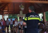 Polițiștii din Iași, în Tabăra de vară de la Parohia Horodiștea