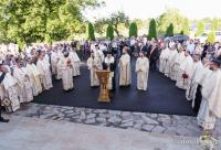 IPS Teofan a resfințit biserica Parohiei Rădeni, închinată Sfântului Mare Mucenic Serghie