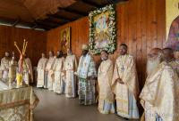 (Video) Slujbă arhierească, de praznicul Schimbării la Față a Domnului, la Mănăstirea Sângeap-Basaraba