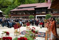 Hramul Mănăstirii „Înălțarea Sfintei Cruci” din Brusturi, marcat prin rugăciune și cinstirea eroilor
