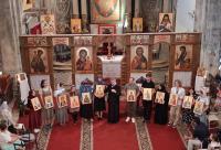 S-a încheiat cea de-a treia ediție a taberei de pictură „Sfinți ai Franței primelor veacuri creștine”