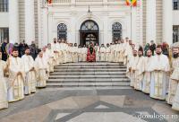PS Teofil Trotușanul a slujit în prima zi de pelerinaj, la Catedrala Mitropolitană