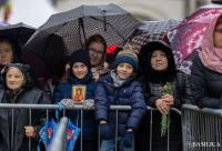 Pelerini la sărbătoarea Sfântului Dimitrie cel Nou