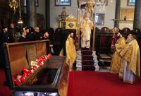 Racla cu moaștele Sfintei Teofana, împărăteasa