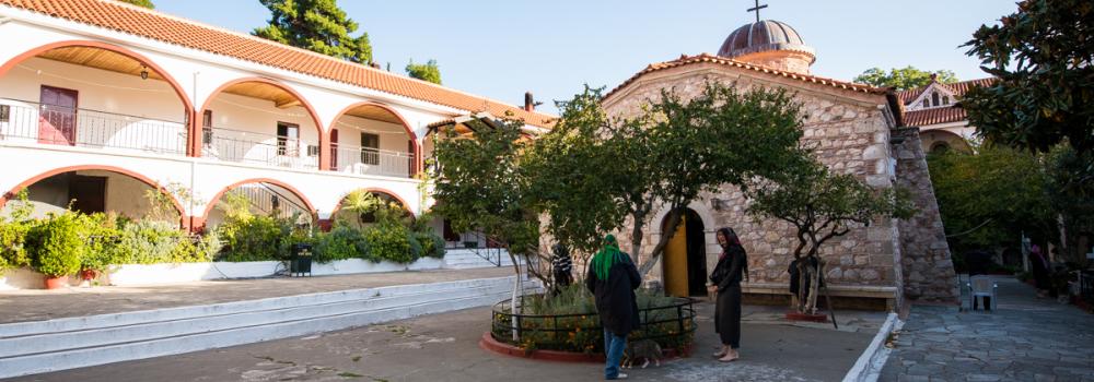 Mănăstirea Cuviosului David „Bătrânul” din Evia – Grecia
