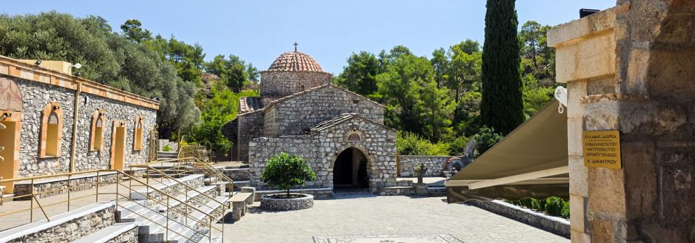 Mănăstirea „Sfântul Arhanghel Mihail” din Tharri – Insula Rodos, Grecia