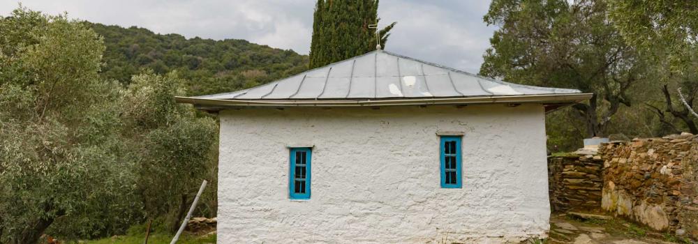 Coliba „Cinstita Cruce” din Kapsala – Athos