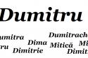 Semnificația numelui DUMITRU