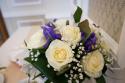 buchet de trandafiri albi