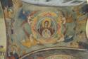 Minunea prefacerii omului pământesc în om duhovnicesc / Foto: Ioana Zlotea Maica Domnului pe bolta bisericii