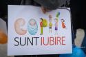 Mitul copilului rău – cauze și soluții / Foto: Oana Nechifor pancartă cu iubire