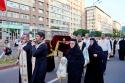 Moaștele Sfântului Iosif cel Milostiv, purtate în procesiune la hramul orașului Piatra Neamț