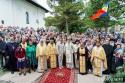 Biserica Parohiei Oneaga, ctitorie a schimonahiei Safta Brâncoveanu din 1856, a fost resfințită astăzi