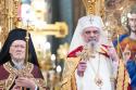 Patriarhul Daniel către Patriarhul Ecumenic Bartolomeu: „Mulțumim pentru proclamarea sfințeniei celor patru cuvioși români aghioriți”