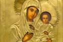 Icoana Maicii Domnului cu care a fost binecuvântată Sfânta Blondina de mama ei și pe care a păstrat-o până la sfârșitul vieții