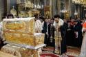 Moaștele Sfântului Paisie de la Sihăstria au ajuns la Catedrala Mitropolitană: „Întâmpinarea sfintelor moaște unesc în noi rugăciunea care se face în pământul Moldovei”