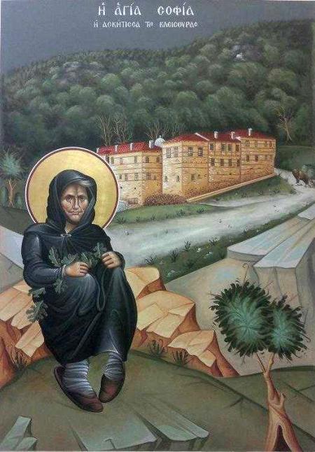 Sfânta Cuvioasă Sofia, asceta din Kleisoura | Doxologia