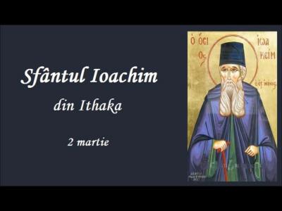 Sfântul Cuvios Ioachim Papoulakis din Ithaca