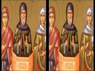 Sfântul Cuvios Simeon cel din Muntele Minunat Troparul Sfântului Cuvios Simeon cel din Muntele Minunat (în limba greacă)