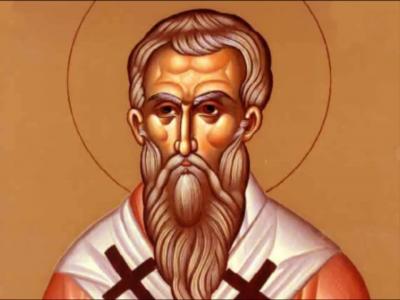 Sfântul Sfințit Mucenic Patrichie, Episcopul Prusei Troparul Sfântului Mucenic Patrichie, Episcopul Prusiei (în limba greacă)
