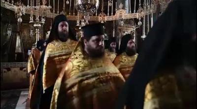 Prăznuirea Icoanei Maicii Domnului Paramithia la Manastirea Vatoped