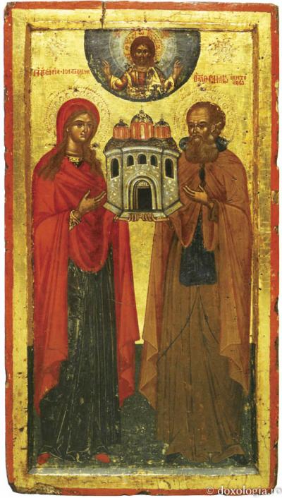 Sfânta Maria Magdalena și Sfântul Simon, ctitorii Mănăstirii Simonos Petra