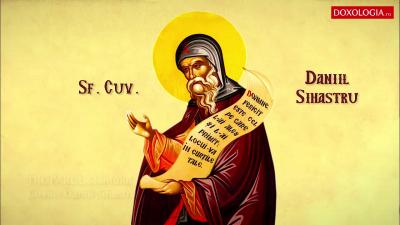 Troparul Sfântului Cuvios Daniil Sihastrul