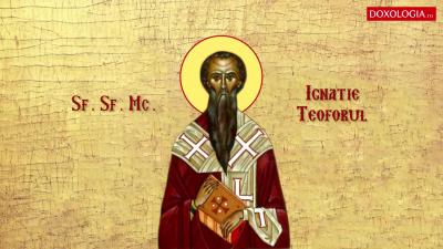 Troparul Sfântului Sfințit Mucenic Ignatie Teoforul, Episcopul Antiohiei