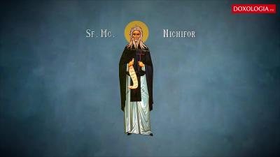 Troparul Sfântului Mucenic Nichifor