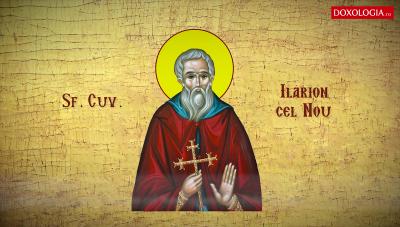 Sfântul Cuvios Ilarion cel Nou, egumenul Pelechitului