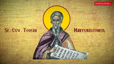 Sfântul Cuvios Teofan Mărturisitorul