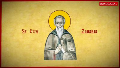 Sfântul Cuvios Zaharia