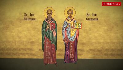 (Video) Troparul Sfinților Ierarhi Epifanie și Gherman