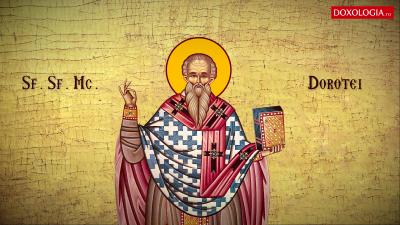 Troparul Sfântului Sfințit Mucenic Dorotei, Episcopul Tirului