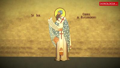Troparul Sfântului Ierarh Chiril, Arhiepiscopul Alexandriei