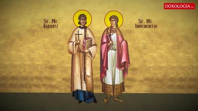 Troparul Sfinților Mucenici Isavru, Inochenție, Felix și Peregrin Troparul Sfinților Mucenici Isavru, Inochenție, Felix și Peregrin