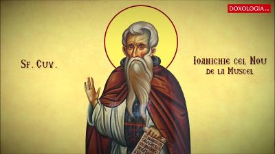Troparul Sfântului Cuvios Ioanichie cel Nou de la Muscel