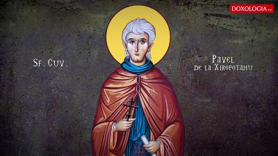Sfântul Cuvios Pavel de la Xiropotamu