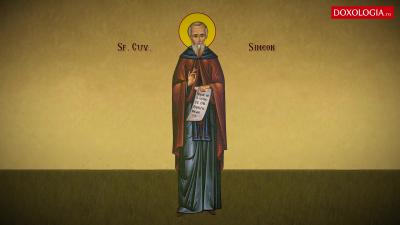 Troparul Sfinților Cuvioși Simeon și Ioan Pustnicul