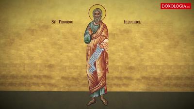 Troparul Sfântului Proroc Iezechiel