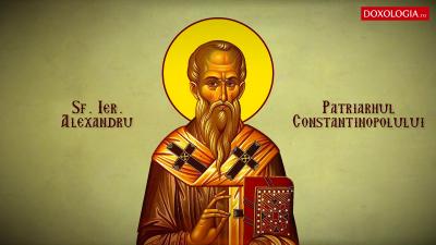 Troparul Sfinților Ierarhi Ioan, Pavel cel Nou și Alexandru, Patriarhi ai Constantinopolului