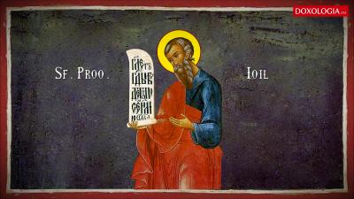 Troparul Sfântului Proroc Ioil