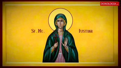 Troparul Sfintei Mucenițe Iustina