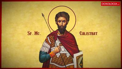 Troparul Sfântului Mucenic Calistrat şi al celor împreună cu dânsul patruzeci şi nouă de Mucenici