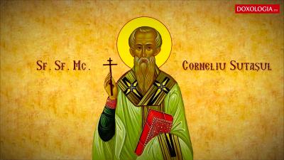 Troparul Sfântului Sfințit Mucenic Corneliu Sutașul