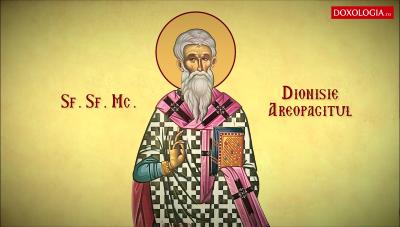Troparul Sfântului Sfințit Mucenic Dionisie Areopagitul